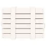 White solid pine wood storage box 58x40.5x42 cm by vidaXL, Storage baskets - Ref: Foro24-824994, Price: 86,15 €, Discount: %