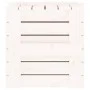 White solid pine wood storage box 58x40.5x42 cm by vidaXL, Storage baskets - Ref: Foro24-824994, Price: 86,15 €, Discount: %