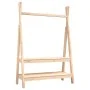 Solid pine wood coat rack 100x45.5x150 cm by vidaXL, Hat and coat racks - Ref: Foro24-824988, Price: 97,20 €, Discount: %