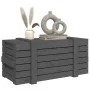 Aufbewahrungsbox aus massivem Kiefernholz grau 91x40,5x42 cm von vidaXL, Aufbewahrungskörbe - Ref: Foro24-825000, Preis: 95,1...