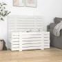 Solid white pine wood storage box 91x40.5x42 cm by vidaXL, Storage baskets - Ref: Foro24-824999, Price: 99,11 €, Discount: %
