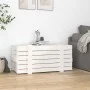 Solid white pine wood storage box 91x40.5x42 cm by vidaXL, Storage baskets - Ref: Foro24-824999, Price: 99,11 €, Discount: %
