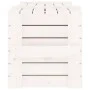 Solid white pine wood storage box 91x40.5x42 cm by vidaXL, Storage baskets - Ref: Foro24-824999, Price: 99,11 €, Discount: %