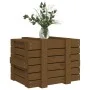 Honey brown solid pine wood storage box 58x40.5x42 cm by vidaXL, Storage baskets - Ref: Foro24-824996, Price: 60,15 €, Discou...