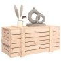 Caja de almacenaje madera maciza de pino 91x40,5x42 cm de vidaXL, Cestas para almacenaje - Ref: Foro24-824998, Precio: 82,16 ...