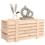 Solid pine wood storage box 91x40.5x42 cm by vidaXL, Storage baskets - Ref: Foro24-824998, Price: 81,19 €, Discount: %