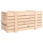 Solid pine wood storage box 91x40.5x42 cm by vidaXL, Storage baskets - Ref: Foro24-824998, Price: 81,19 €, Discount: %
