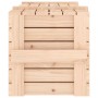 Caja de almacenaje madera maciza de pino 91x40,5x42 cm de vidaXL, Cestas para almacenaje - Ref: Foro24-824998, Precio: 82,16 ...