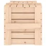 Solid pine wood storage box 91x40.5x42 cm by vidaXL, Storage baskets - Ref: Foro24-824998, Price: 81,19 €, Discount: %