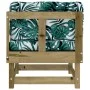 Corner sofa with cushions made of impregnated pine wood by vidaXL, Modular outdoor sofas - Ref: Foro24-825428, Price: 78,89 €...