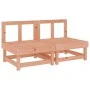 Central sofas with cushions 2 pcs solid wood Douglas fir by vidaXL, Modular outdoor sofas - Ref: Foro24-825462, Price: 149,24...