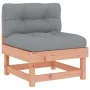 Central sofas with cushions 2 pcs solid wood Douglas fir by vidaXL, Modular outdoor sofas - Ref: Foro24-825462, Price: 149,24...