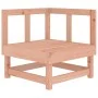 Corner sofa with solid Douglas fir wood cushions by vidaXL, Modular outdoor sofas - Ref: Foro24-825427, Price: 98,58 €, Disco...
