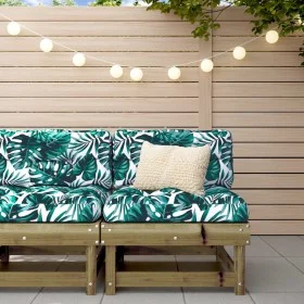 Central sofa with pine wood impregnated cushions by vidaXL, Modular outdoor sofas - Ref: Foro24-825435, Price: 86,91 €, Disco...