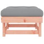 Garden stool with cushion solid Douglas fir wood by vidaXL, Modular outdoor sofas - Ref: Foro24-825441, Price: 75,55 €, Disco...