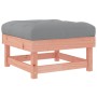 Garden stool with cushion solid Douglas fir wood by vidaXL, Modular outdoor sofas - Ref: Foro24-825441, Price: 75,55 €, Disco...