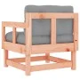 Garden armchairs and cushions 2 pcs solid wood Douglas fir by vidaXL, Modular outdoor sofas - Ref: Foro24-825448, Price: 164,...