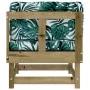 Corner sofas with 2 cushions made of impregnated pine wood by vidaXL, Modular outdoor sofas - Ref: Foro24-825456, Price: 146,...