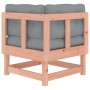 Ecksofas mit Kissen 2 Stück Massivholz Douglasie von vidaXL, Modulare Sofas für den Außenbereich - Ref: Foro24-825455, Preis:...