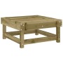 Garden stools with cushions 2 pcs impregnated pine wood by vidaXL, Modular outdoor sofas - Ref: Foro24-825470, Price: 104,65 ...