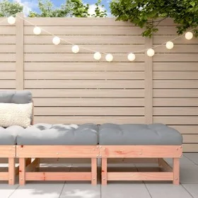 Garden stools with cushions 2 pcs Douglas fir wood by vidaXL, Modular outdoor sofas - Ref: Foro24-825469, Price: 147,03 €, Di...
