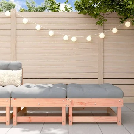 Garden stools with cushions 2 pcs Douglas fir wood by vidaXL, Modular outdoor sofas - Ref: Foro24-825469, Price: 147,03 €, Di...