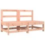 Central sofas with cushions 2 pcs solid wood Douglas fir by vidaXL, Modular outdoor sofas - Ref: Foro24-825581, Price: 141,57...