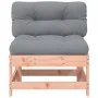 Central sofas with cushions 2 pcs solid wood Douglas fir by vidaXL, Modular outdoor sofas - Ref: Foro24-825581, Price: 141,57...