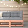 Corner sofa with solid Douglas fir wood cushions by vidaXL, Modular outdoor sofas - Ref: Foro24-825546, Price: 123,17 €, Disc...