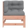 Corner sofa with solid Douglas fir wood cushions by vidaXL, Modular outdoor sofas - Ref: Foro24-825546, Price: 123,17 €, Disc...