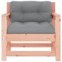 Gartensessel und Kissen 2 Stk. Massivholz Douglasie von vidaXL, Modulare Sofas für den Außenbereich - Ref: Foro24-825567, Pre...
