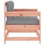 Sillones de jardín y cojines 2 uds madera maciza abeto Douglas de vidaXL, Sofás modulares de exterior - Ref: Foro24-825567, P...