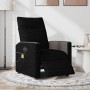 Sillón reclinable de masaje eléctrico tela negro