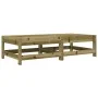 Gartenhocker mit Kissen 2 Stück imprägniertes Kiefernholz von vidaXL, Modulare Sofas für den Außenbereich - Ref: Foro24-82558...