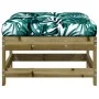 Gartenhocker mit Kissen 2 Stück imprägniertes Kiefernholz von vidaXL, Modulare Sofas für den Außenbereich - Ref: Foro24-82558...