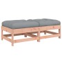 Garden stools with cushions 2 pcs Douglas fir wood by vidaXL, Modular outdoor sofas - Ref: Foro24-825588, Price: 105,79 €, Di...
