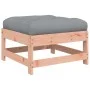 Gartenhocker mit Kissen 2 Stück Douglasienholz von vidaXL, Modulare Sofas für den Außenbereich - Ref: Foro24-825588, Preis: 1...