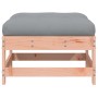 Garden stools with cushions 2 pcs Douglas fir wood by vidaXL, Modular outdoor sofas - Ref: Foro24-825588, Price: 105,79 €, Di...