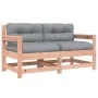Gartensessel und Kissen 2 Stk. Massivholz Douglasie von vidaXL, Modulare Sofas für den Außenbereich - Ref: Foro24-825595, Pre...