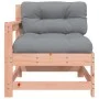 Gartensessel und Kissen 2 Stk. Massivholz Douglasie von vidaXL, Modulare Sofas für den Außenbereich - Ref: Foro24-825595, Pre...