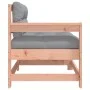 Garden armchairs and cushions 2 pcs solid wood Douglas fir by vidaXL, Modular outdoor sofas - Ref: Foro24-825595, Price: 195,...