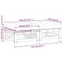 Garden stools with cushions 2 pcs solid pine wood gray by vidaXL, Modular outdoor sofas - Ref: Foro24-825697, Price: 157,14 €...
