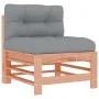 Central sofas with cushions 2 pcs solid wood Douglas fir by vidaXL, Modular outdoor sofas - Ref: Foro24-825693, Price: 129,76...