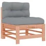 Central sofa with solid Douglas fir wood cushions by vidaXL, Modular outdoor sofas - Ref: Foro24-825665, Price: 74,17 €, Disc...