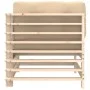 Ecksofas mit Kissen 2 Stück massives Kiefernholz von vidaXL, Modulare Sofas für den Außenbereich - Ref: Foro24-825681, Preis:...