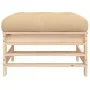 Garden stools with cushions 2 pcs solid pine wood by vidaXL, Modular outdoor sofas - Ref: Foro24-825695, Price: 86,14 €, Disc...