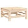 Garden stools with cushions 2 pcs solid pine wood by vidaXL, Modular outdoor sofas - Ref: Foro24-825695, Price: 86,14 €, Disc...