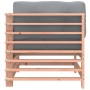 Corner sofas with cushions 2 pcs solid wood Douglas fir by vidaXL, Modular outdoor sofas - Ref: Foro24-825686, Price: 146,93 ...