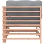 Corner sofas with cushions 2 pcs solid wood Douglas fir by vidaXL, Modular outdoor sofas - Ref: Foro24-825686, Price: 145,47 ...