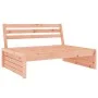 Zentralsofa aus massivem Douglasienholz 120x80 cm von vidaXL, Modulare Sofas für den Außenbereich - Ref: Foro24-825763, Preis...